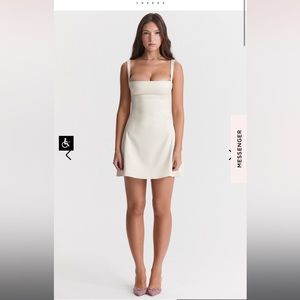 House of CB Kara Dress | Vintage Cream | XS